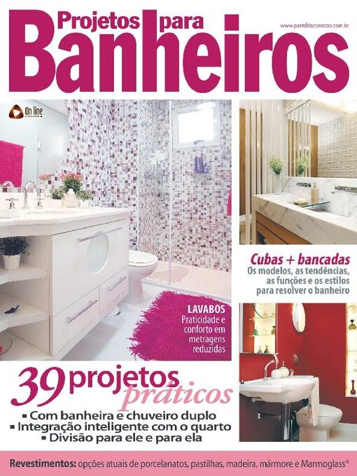 Title details for Projetos para Banheiros by Online Editora - Available